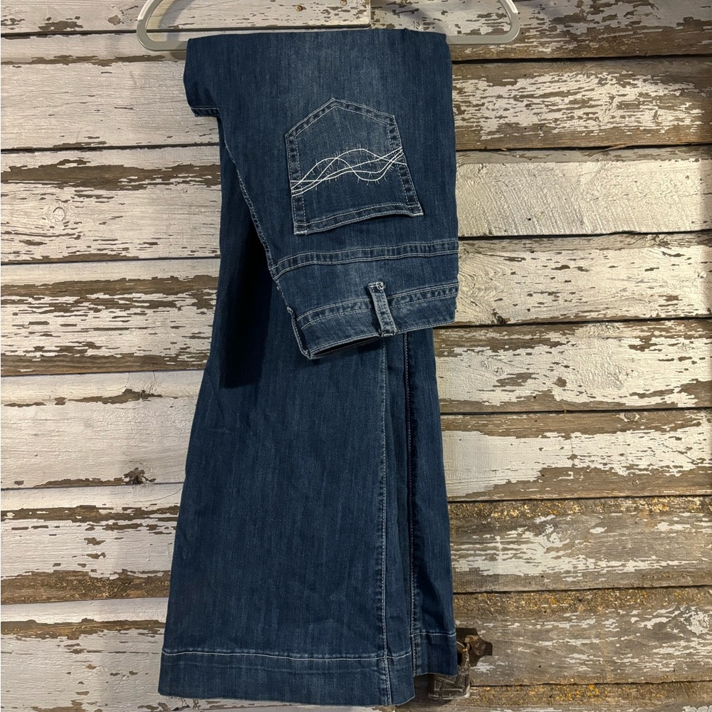 Cowgirl Tuff Dark Blue Jeans
